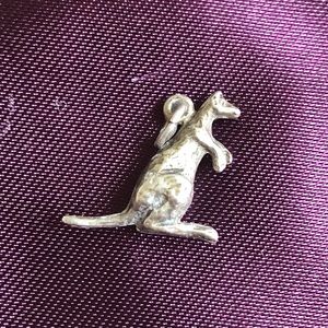 Vintage Sterling Silver Kangaroo Charm